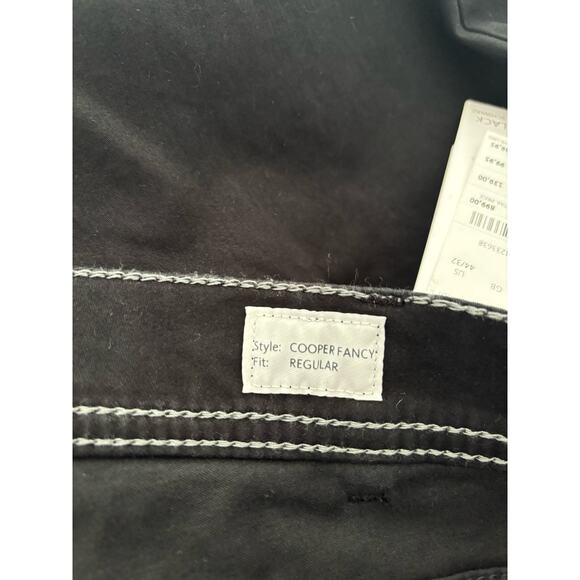 Brax Feel Good Cooper Fancy Regular Fit Pant Mens 44x32 Perma Black New - Picture 10 of 10